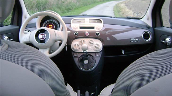 Fiat 500 lounge kone-edition billede 8