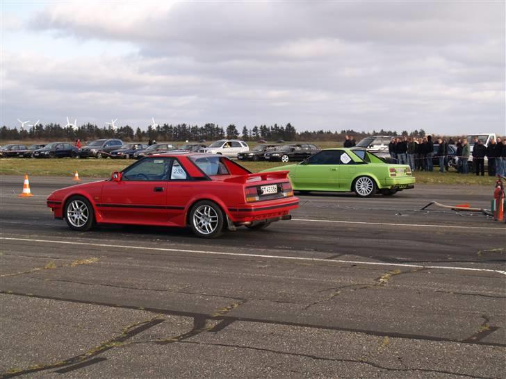 Toyota MR2 Turbo  -Trackday bil- - 1/4 mile Lindtorp 2007. Kører mod Peters 400 HK MR2! Se link til video under bemærkninger billede 13