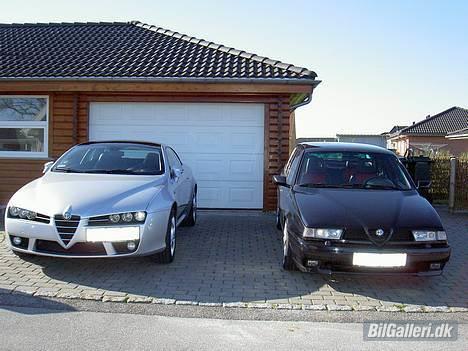 Alfa Romeo 155 Q4 - Alfa Brera Q4 og Alfa 155 Q4. Små 500 hk i indkørslen med permanent 4-hjulstræk! :) billede 15