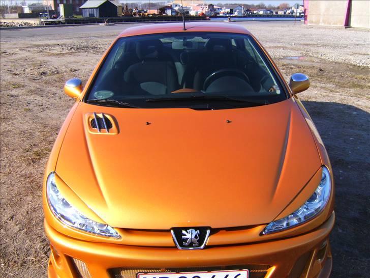 Peugeot 206cc - luftindtag med chrom pynt! billede 8