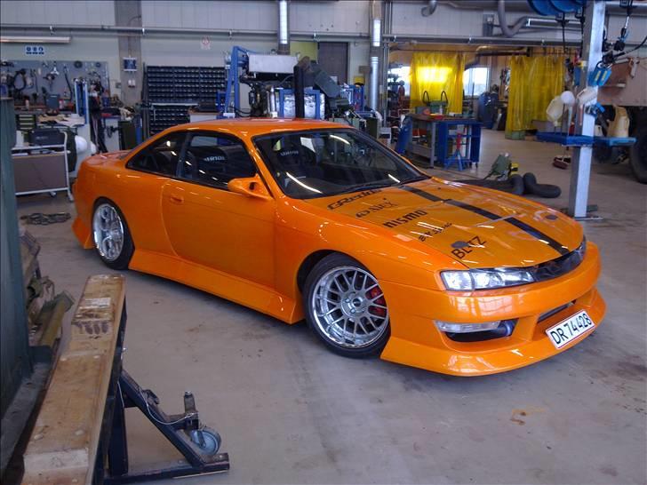 Nissan Silvia s14 <-widebody-> - vmax fotodag. billede 2