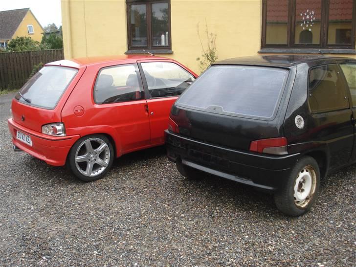 Peugeot 106 bytte  - min 106 og Daniel J 106 rally billede 12