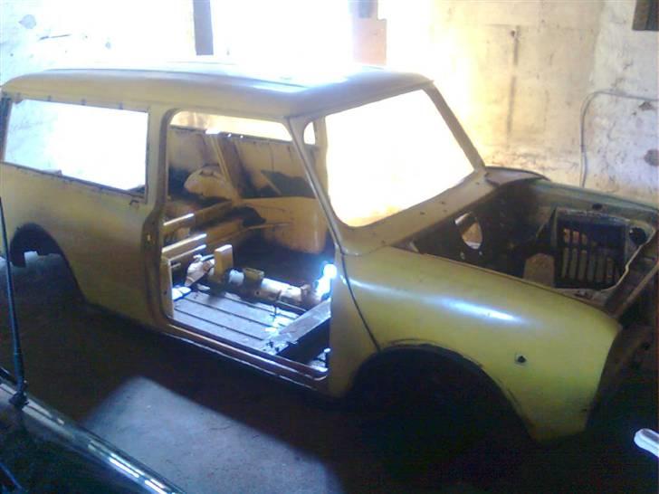 Austin-Morris Clubman estate - så har vi skildt den helt ad nu. billede 7