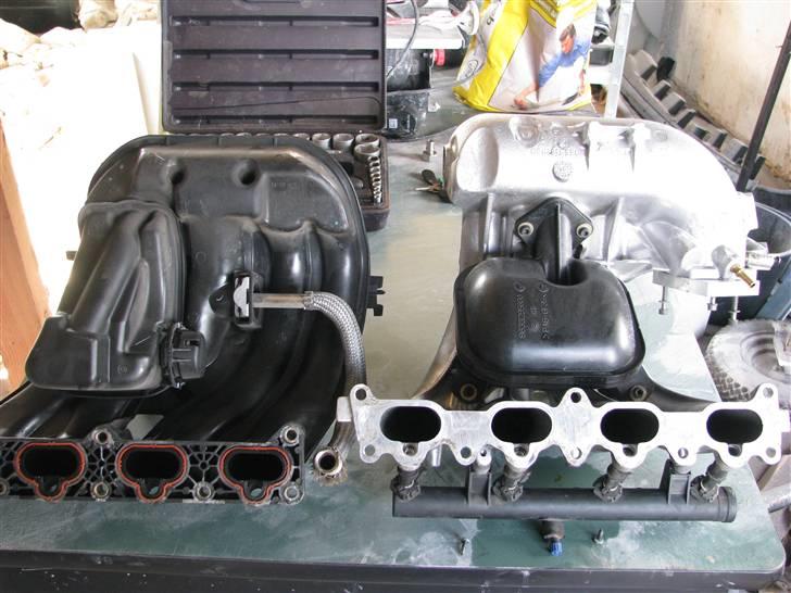 Peugeot 206 GTI --> TS4<-- RIP... - 206 Gti manifold VS 406 2.2 ts4 Manifold billede 3