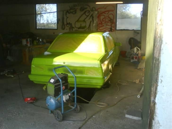 Opel Ascona C Lowrider- Byttet - Her maler vi :P  billede 12