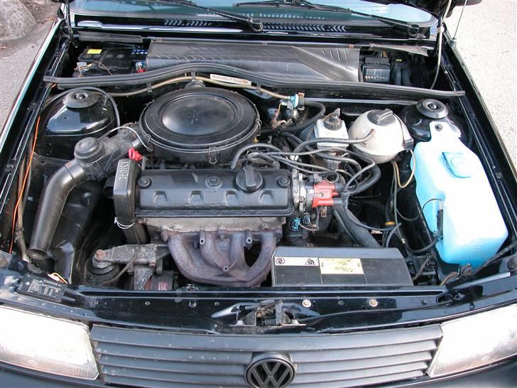 VW Polo Coupe (solgt) - Motorrummet er ikke så kønt, men den spinder som en mis ;) billede 7