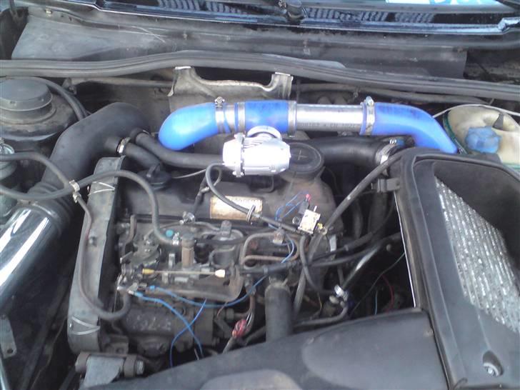 VW golf 2 gtd - sådan så moter rumet ud  billede 11