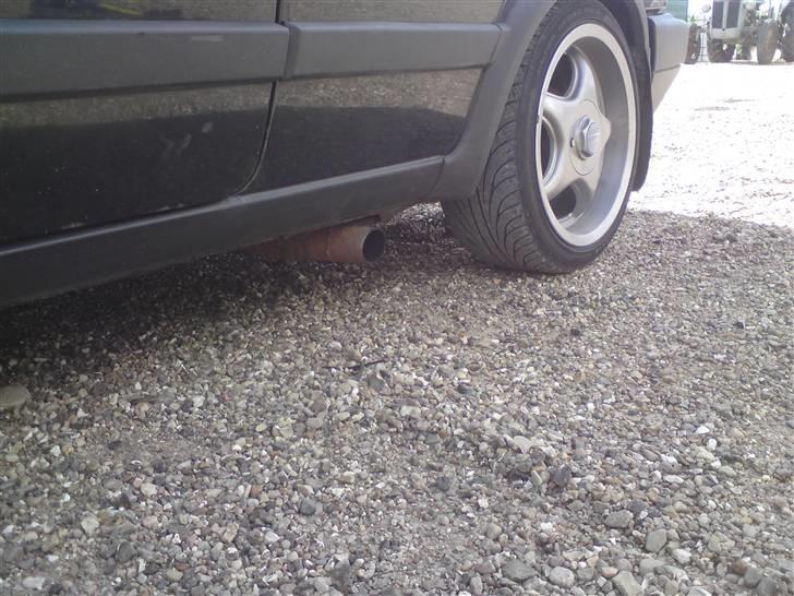 VW golf 2 gtd - side pipe skal jo på en Turbo diesel  billede 17