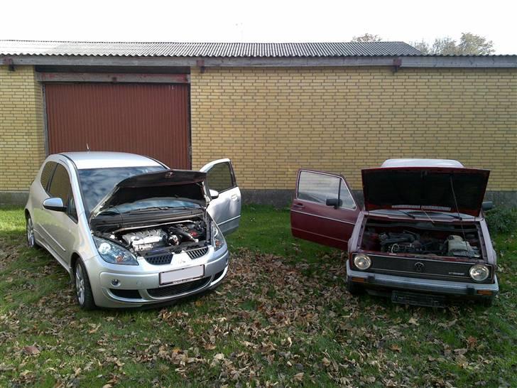 VW Golf 1 D "Røgmaskine" - De to skønheder billede 12