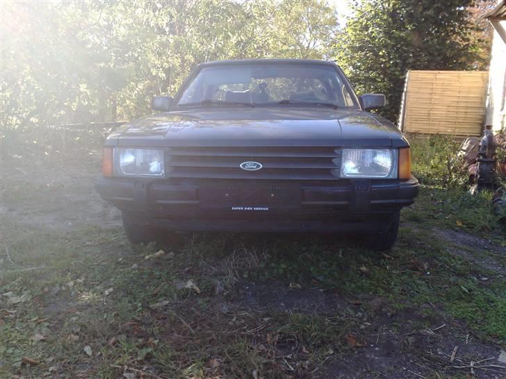 Ford Granada 2,8i. GL. V6 Aut. - Horn på kofangerne = GL= Gran Lux billede 2