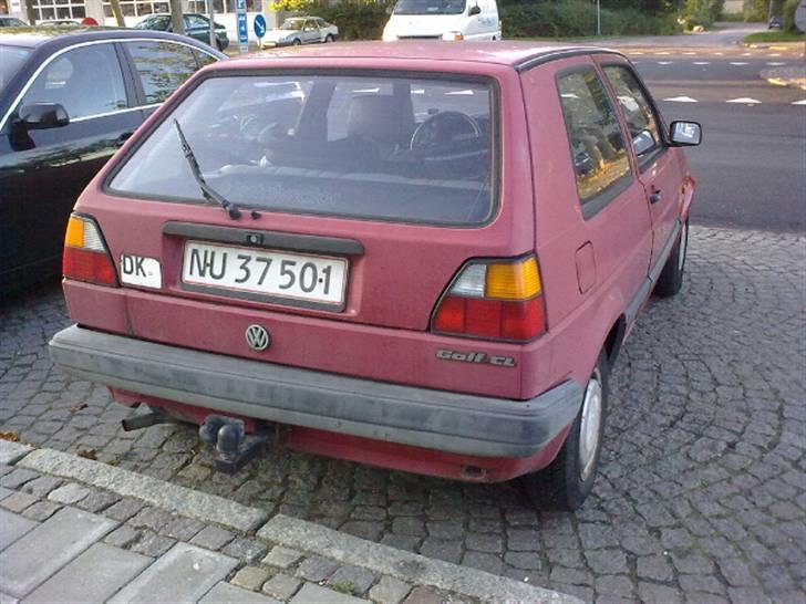 VW Golf 2 - original - Sådan så den ud da jeg købte den billede 20