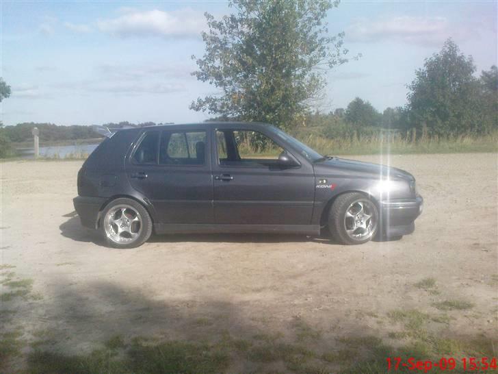 VW Golf 3 GTD >>SOLGT<< - lidt billeder af bilen med de nye fælge og VR6 fronten billede 13