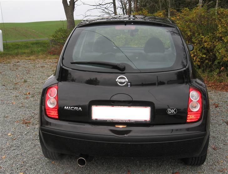 Nissan Micra K12 - Solgt - Næste lille projekt bliver at fjerne "Micra" emblemet. billede 14