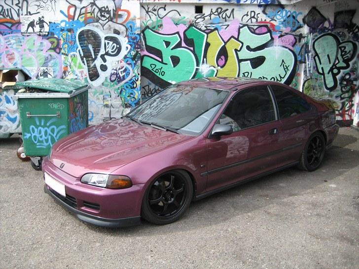 Honda # Civic EG Coupe #SOLGT - Som min Coupe står pt.... billede 1