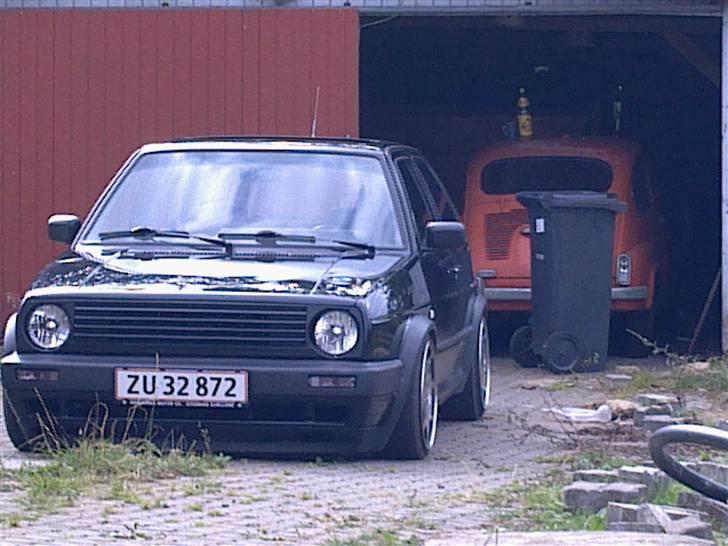 VW golf 2 vr6 (BYTTET) - så blev den lige sænket nogle cm mere billede 13