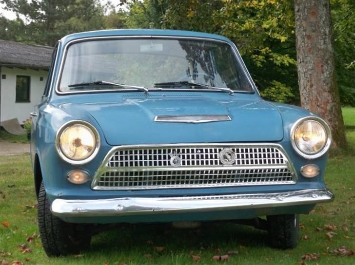 Ford Consul Cortina de luxe mk - Her ses logoet med præmieringe for skadesfri kørsel billede 1