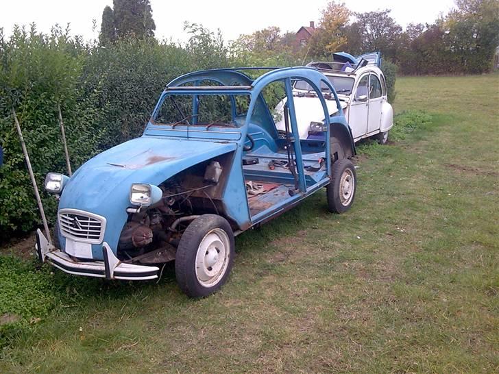 Citroën 2CV *solgt* - reservedels bil 1 billede 10