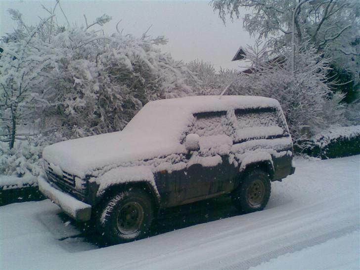 Nissan Patrol 3.3 TD (Musen) RIP - Musen i den første sne siden jeg fik bilen billede 17