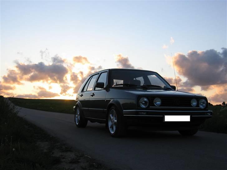 VW Golf 2 GTD Totalskadet   billede 4