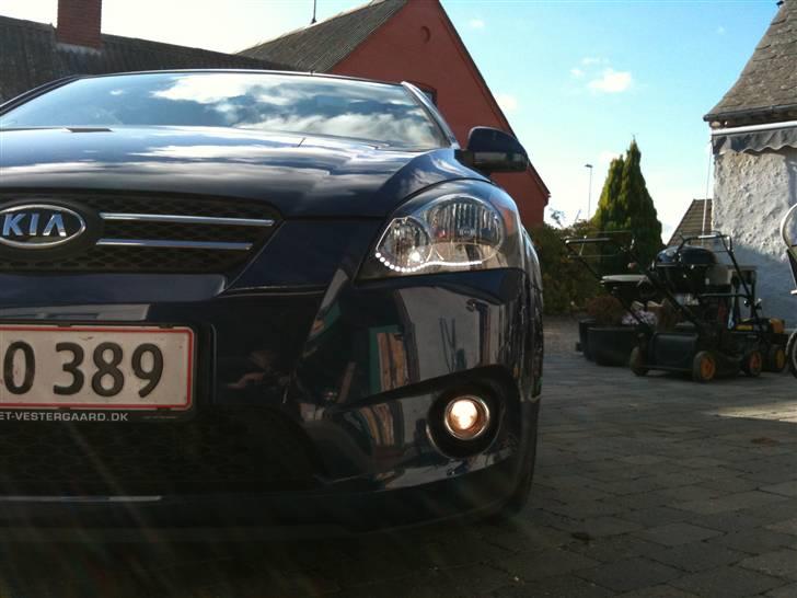 Kia Pro-Ceed - hjemme lavet diod stribs i forlygten (fed)  billede 17