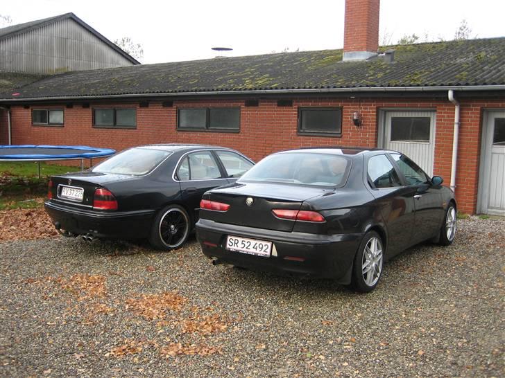 Alfa Romeo 156 - Solgt - Før ombygningen i selskab med min rover billede 14