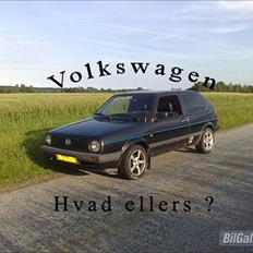 VW Golf 2 1,6 TD - Solgt