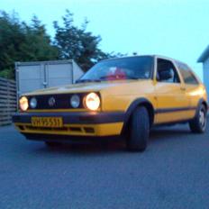VW Golf 2 "det gule lyn"
