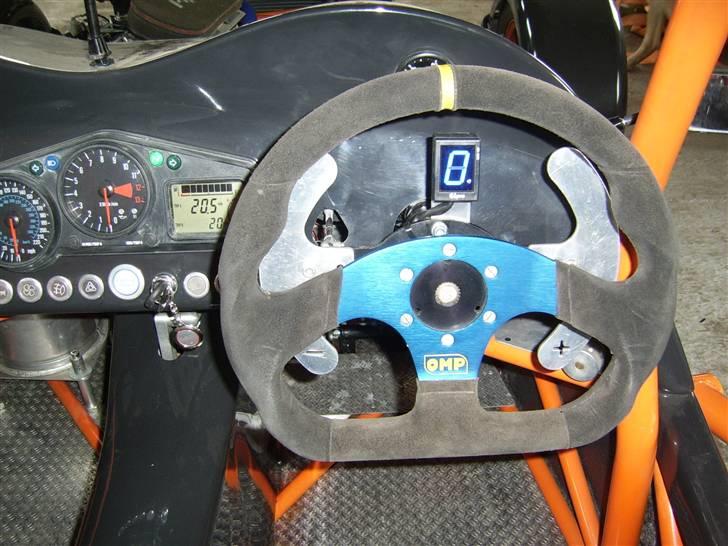 Lotus MNR VortX RT+ "Legobilen" - Gearskift ved rattet. Gearindikator. billede 5