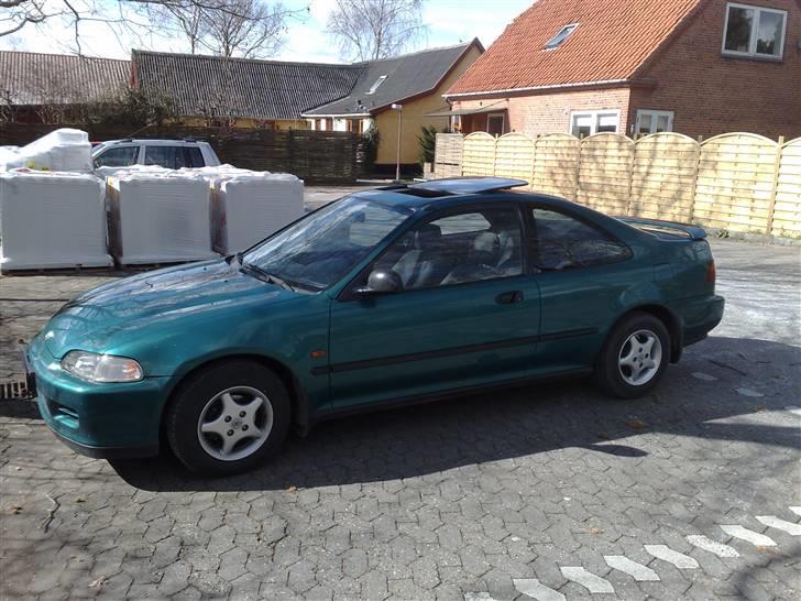 Honda Civic Coupe Lsi  - Lig betalt afgift og kommet på plader i mit navn. forår 2008 billede 7