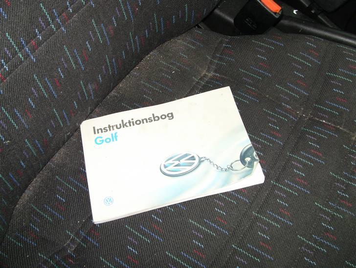 VW Golf 3 Variant *SOLGT* - Original håndbog - det ser man ikke så tit !! billede 10