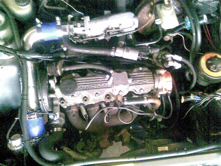 Opel vectra 4x4 SOLGT - sys da selv det pyntede med lidt nye rør. er spændt på om der er nogen mærkbar effekt af det forbedrede flow og større ic billede 9