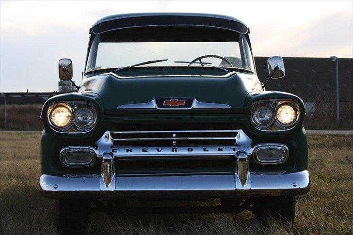 Chevrolet Apache 32 TIL SALG - Chrom, det virker godt i solskin billede 8