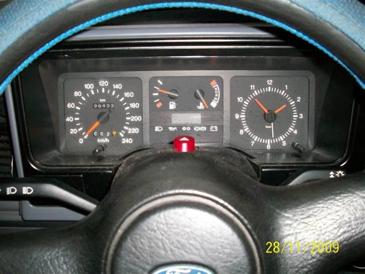 Ford Sierra   -----SOLGT---- - Mit fine Urværk er lige pt på jagt efter et med Omdrejningstæller og et løst ur billede 9