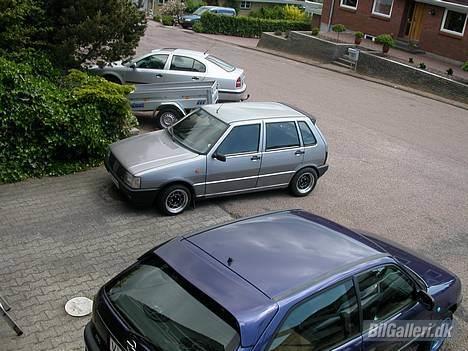 Fiat UNO 70 SX Potenza - (Forrest) brormans astra (I midten) Min uno (Bagerst) Min fars Octavia billede 13