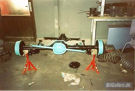 Opel Ascona B (SOLGT) - bagtøj færdig samlet med de mintgrønne dele billede 4