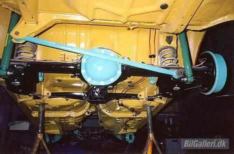 Opel Ascona B (SOLGT) - så bleb bagtøjet monteret, sænknings fjedrene er ikke kommet i endnu her billede 6