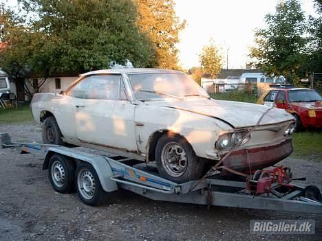 Chevrolet Corvair (Rat Rod projekt) - En ekstra Corvair Monza som nok går til de evige jagtmarker eller på folkeræs banen da den er eminent til det med motoren over de trækkende bagerste hjul :-) billede 8