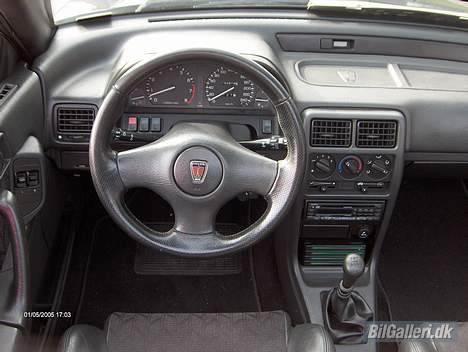 Rover 220 Coupé Turbo - Standard kabine med dellæder. billede 8