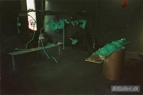 Opel Ascona B (SOLGT) - så lakeret i den mintgrøne farve som man kender fra opel corsa billede 15