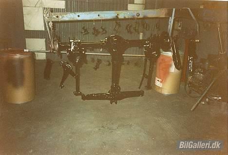 Opel Ascona B (SOLGT) - så blev den lakeret sort billede 18