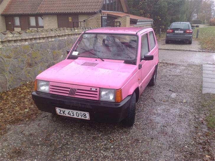 Fiat panda pink - og forfra som altid billede 1