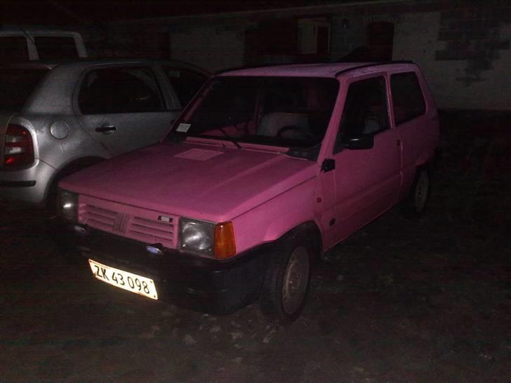 Fiat panda pink - Med tågelygter ligefrem billede 6