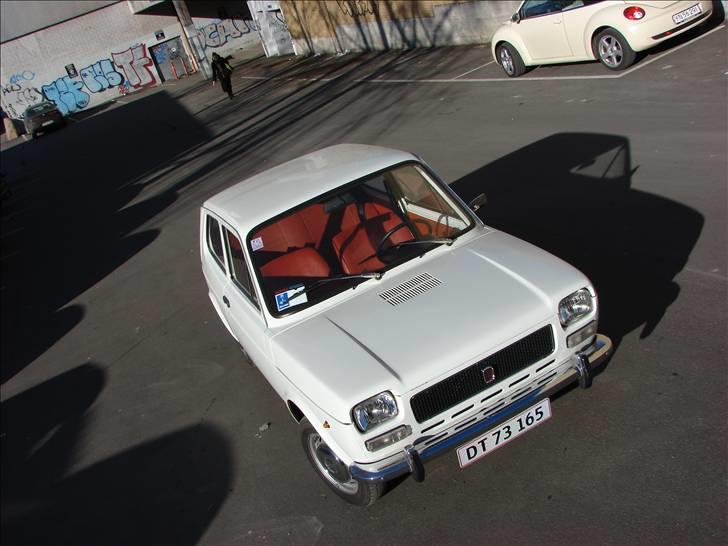 Fiat 127 a Berlina (Vittorio) - Det hjælper nogen gange at se det hele lidt fra oven..... billede 20