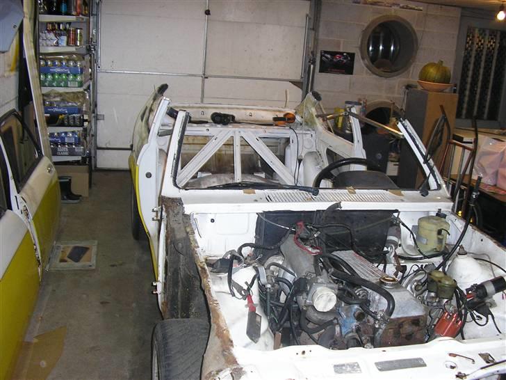 Opel Kadett C Coupe GT/E 16v - Lige et billed af dengang jeg var ved at renovere den.. billede 20