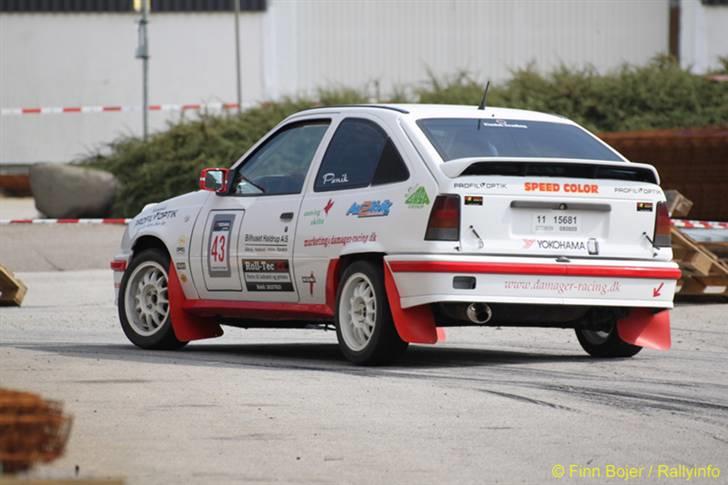 Opel kadett e gsi rally.  SOLGT. - Yokohama sprint Randers 09. Foto. Finn Bojer. billede 18