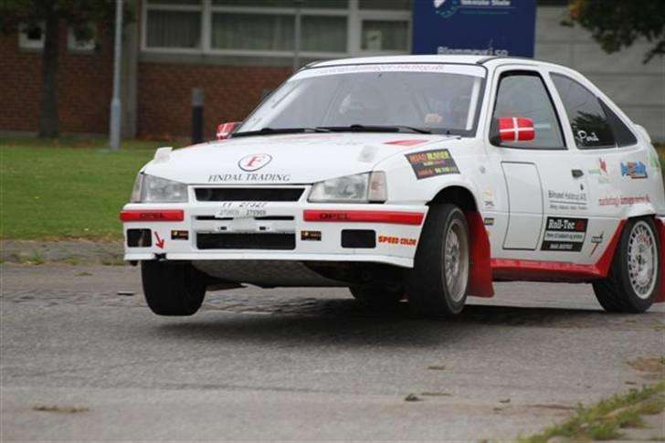 Opel kadett e gsi rally.  SOLGT. - Klubrally Randers 09. Foto. Finn Bojer. billede 20