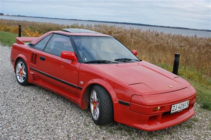 Toyota Mr2  (aw11) *SOLGT* - 6 November 2009. Sidste tur inden påbegyndt renovering, plader afmeldt dagen efter! billede 1