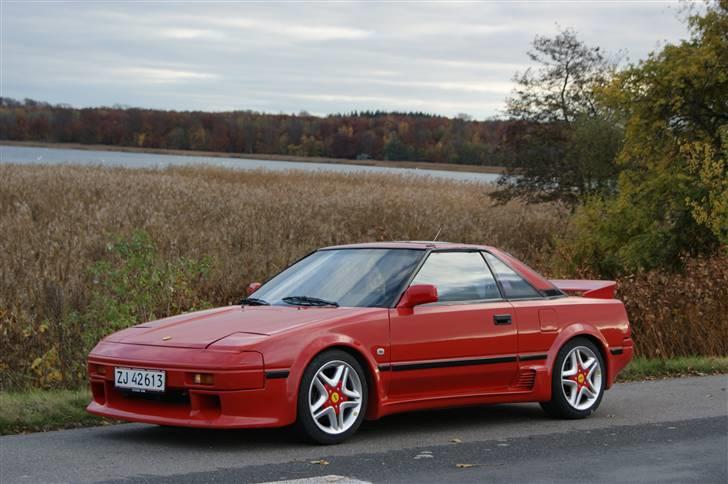 Toyota Mr2  (aw11) *SOLGT* - 6 November 2009. Sidste tur inden påbegyndt renovering, plader afmeldt dagen efter! billede 5