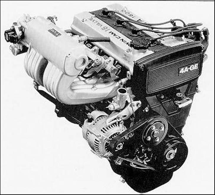 Toyota Mr2  (aw11) *SOLGT* - Den klassiske fine Toyota 4Age maskine. Den samme som skal i igen efter maling. billede 8