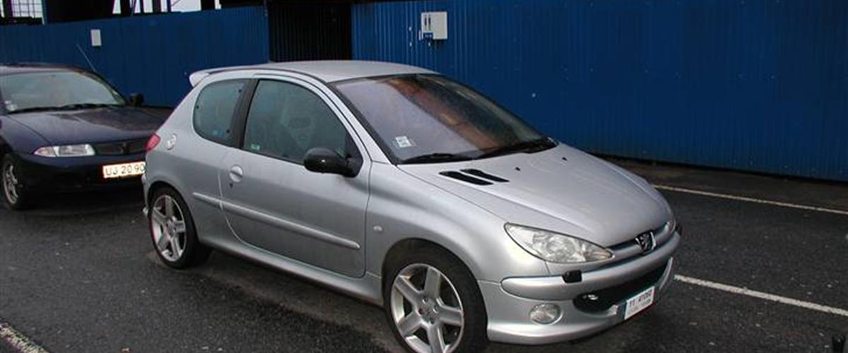 Peugeot 206 RC Rallybil (Morten) - 2004 - Bilen er hentet til DK den 12...